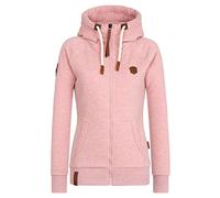 Naketano Hoodie Rose S Capuche Col Haut Poche Kangourou Logo Naketano Streetwear Femme Jeunes Femmes Adeptes De La Mode Streetwear