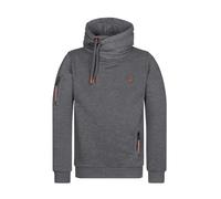 Naketano Pimp Male Hoody Anthracite Melange, M