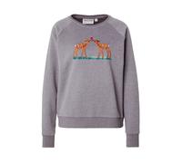 naketano Sweat-shirt 'Krokettenhorst' noisette / gris foncé / vert / vert foncé, Taille XS