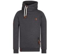 naketano Sweat-shirt marron / anthracite / blanc, Taille M