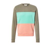 naketano Sweat-shirt olive / menthe / saumon, Taille XXL