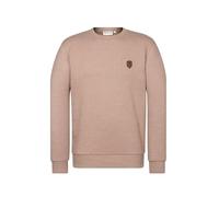 Naketano Sweat-shirt Rainerius pour homme, Mocca Melange, M