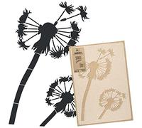 NAKLEO Pochoir de Fleurs pour Peinture Murale Grand Format 59x95cm, Modèle en Plastique et Réutilisable, Pissenlit Prairie Blowball, DIY Bricolage Artisanat Décoration a Peindre, Bois Tissu Mueble