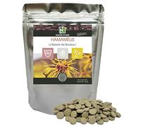 NAKURU | Hamamélis | Gamme Power | Fabriqué en France | "Le Noisetier des Sorcières!" | (90 Comprimés de 450mg / Poids Net: 40,5g / Gris)