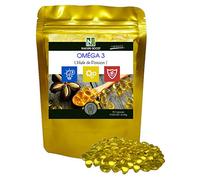 NAKURU | Oméga 3 | 90 Capsules de 705mg | Gamme Boost | Fabriqué en France | L'Huile de Poisson !