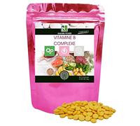 NAKURU | Vitamines B Complexe | Gamme Power | Fabriqué en France (90 Comprimés de 500mg / Poids Net: 45g)