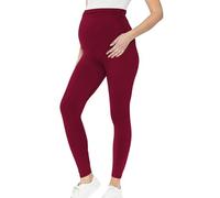 NaLatia Leggings de maternité Taille Haute Legging Grossesse Femme Pantalon de maternité Opaque Leggings de Grossesse Elastique Souple Maternité Mode Maison Yoga Sport