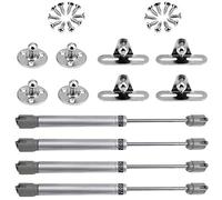 NALCY 4 Pcs Verin Meuble Hydraulique Ressort Amortisseurs à Gaz d'origine porte Armoire de Cuisine Bras Pneumatique pour Levage de porte Armoire Meuble Cuisine Amortisseur Charniè (100N)