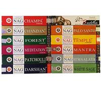 NALE Lot de 12 boîtes de 15 g Golden Nag Vijayshree