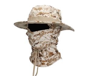 NALEINING Bonnet Baraclava + Bonnet Boonie, Ensemble de Chapeau Militaire pour Fans, Protection Solaire et Anti-Vent, pour Cyclisme, Randonnée, Escalade, Pêche