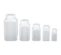 Nalgene - Cuboid Wide Neck Bottle - 500 ml - Hals Ø 43 mm - transparent