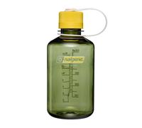 Nalgene Goulot Étroit 16oz Gourde Sans BPA Fabriqué aux USA Vert Huile + Jaune