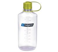 Nalgene Narrow Mouth 1000 ml 2021-1432 Clear/Green Clos 2021-1432 Blanc