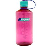 Nalgene Sustain Tritan Bouteille d'eau sans BPA fabriquée avec des matériaux dérivés de 50% de déchets Plastiques, 946 ML, Ouverture étroite, Magenta électrique