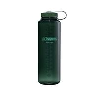 Nalgene Sustain Tritan Bouteille d'eau sans BPA fabriquée avec des matériaux dérivés de 50% de déchets plastiques (en utilisant un équilibre de masse certifié ISCC), 1,4 l, large ouverture, jade