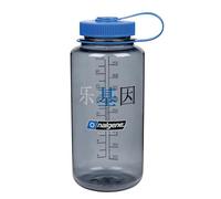 Nalgene Sustain Tritan Bouteille d'eau sans BPA fabriquée avec Un matériau dérivé de 50% de déchets Plastiques, 946 ML, Large Ouverture, Logo Chinois