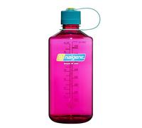 Nalgene Sustain Tritan Bouteille d'eau sans BPA fabriquée avec Un matériau dérivé de 50% de déchets Plastiques, 946 ML, Ouverture étroite, Aubergine