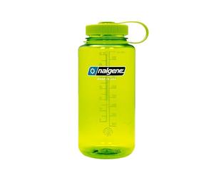 Nalgene Sustain Tritan Bouteille d'eau sans BPA fabriquée avec Un matériau dérivé de 50% de déchets Plastiques, 946 ML, Large Ouverture, Vert Printemps