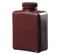 Nalgene Thermo Scientific 2009-0032 Flacon carré, HDPE, 1000 ml, Ambre (paquet de 24)