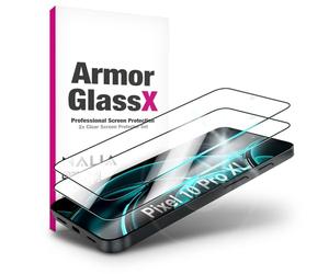 NALIA 2x Verre Trempé pour Google Pixel 10 Pro XL - Protection 9H Écran Complet & Compatible Coque - ARMORGLASSX (Film Protection d'Écran & Verre Blindé) - Marque Allemande