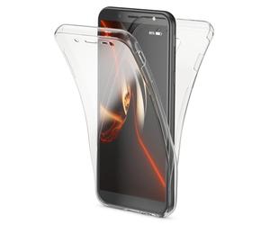 NALIA 360-Degrés Coque pour Samsung Galaxy J6 - Case, Transparent | Protection Complète, Augmentez Votre Sensibilité Au Toucher, Micro-Tampon, Ajustement Optimal