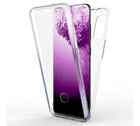 NALIA 360 Degrés Housse Compatible avec Samsung Galaxy S20 Coque, Transparent Full-Cover Etui Cristal Clair Protection d'Ecran Avant & Arrière Hardcase, Anti-Choc Couverture Rigide Case Integrale Coq