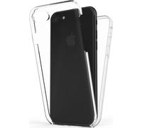 NALIA 360° Housse de portable pour iPhone SE 2022 / SE 2020 / 8 / 7, Case Cover Protection Transparent