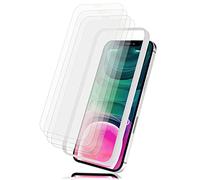 NALIA (4x Verre Trempé & Applicateur compatible avec iPhone 13 / iPhone 13 Pro Protection d'Ecran Integrale, 9H [Case-Friendly] Screen Protector & Kit d'Installation Alignement Facile - Transparent