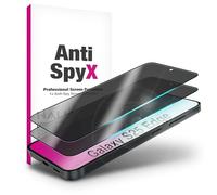 NALIA AntiSpyX compatible avec Samsung Galaxy S25 Edge Verre, Protection d'Écran Confidentielle [9H], Film Anti-Regard Latéral, Vitre Trempé, Tactile Sensible, Pose Facile, Revêtement Anti-Traces