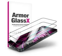 NALIA ArmorGlassX compatible avec Google Pixel 10/10 Pro Verre (Protection d'Écran Ultra-Claire), 2x Verre Trempé 9H, Résistant aux Rayures & Chocs, Anti-Traces, avec Bord Noir, Adaptées aux Coques
