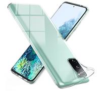 NALIA Claire Housse Compatible avec Samsung Galaxy S20 FE Coque, Transparent Cristal Silicone Gel Cover Mince Anti-Choc Protection, Ultra-Fine Crystal Clear Case Couverture Souple Bumper Slim Etui