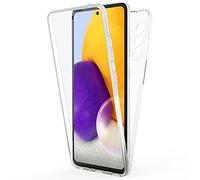 NALIA Coque 360° pour Samsung Galaxy A72 - Protection Intégrale - 360GUARD (Housse Transparente) - Marque Allemande