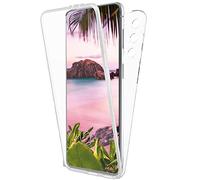 NALIA Coque 360° pour Samsung Galaxy S23 - Protection Intégrale - 360GUARD (Housse Transparente) - Marque Allemande