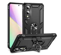 NALIA Coque Antichoc pour Samsung Galaxy S25 Edge - Bague 360° - Silicone | Grip Tout-Terrain, Votre Garde Du Corps, RINGDEFEND