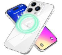 NALIA Coque Magnétique Transparente pour iPhone 16 Pro Max - Protection | Protection De Précision, Construction Hybride Intelligente, Système Magpower, LUMEX