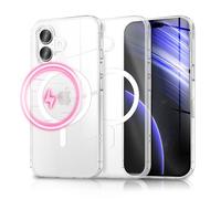 NALIA Coque Magnétique Transparente pour iPhone 17 - Protection | Protection De Précision, Construction Hybride Intelligente, Système Magpower, LUMEX
