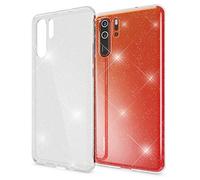 NALIA Coque Paillettes Compatible avec Huawei P30 Pro, Ultra-Fine Bling Housse Telephone Protection Back-Cover Etui, Mince Strass Bumper Slim Silicone Case Souple Résistant - Transparent