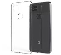 NALIA Coque Protection Compatible avec Google Pixel 2 XL, Ultra-Fine Housse Silicone Telephone Portable Premium Case Cover, Cristal Clair Anti-Choc Souple Mince Slim Gel Etui Résistant - Transparent