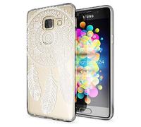 NALIA Coque Protection Compatible avec Samsung Galaxy A3 2016, Motif Housse Silicone Portable Premium Case Cover, Ultra-Fine Souple Slim Anti-Choc Bumper Mince Etui, Designs:Dreamcatcher