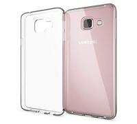 NALIA Coque Protection Compatible avec Samsung Galaxy A3 2017, Ultra-Fine Housse Silicone Telephone Portable Premium Case Cover, Cristal Clair Anti-Choc Souple Mince Slim Etui Résistant - Transparent