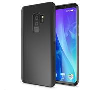 NALIA Coque Protection Compatible avec Samsung Galaxy S9 Plus, Housse Silicone Mince Souple Telephone Case, Anti-Derapante Cover Incassable Ultra-Fine Resistante Bumper Slim Etui, Couleur:Noir