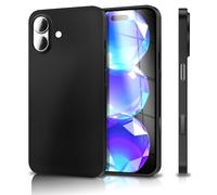 NALIA Coque Rigide Fine pour iPhone 17 - Mat & 0.3mm Ultra Mince - Phantom (Etui Extra-Fin & Protection Caméra Intégrale) - Marque Allemande, Couleur:Noir Opaque