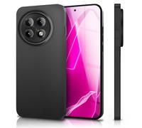 NALIA Coque Rigide Fine pour OnePlus 13 - Mat & 0.3mm Ultra Mince - Phantom (Etui Extra-Fin & Protection Caméra Intégrale) - Marque Allemande, Couleur:Noir Opaque