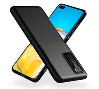 NALIA Coque Rigide Ultra Fine pour Huawei P40 - Anti-Traces & 0.5mm Mince - PUREFIT (Mate & Légère) - Marque Allemande, Couleur:Noir