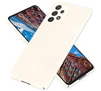 NALIA Coque Rigide Ultra Fine pour Samsung Galaxy A53 - Anti-Traces & 0.5mm Mince - PUREFIT (Mate & Légère) - Marque Allemande, Couleur:Blanc