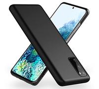 NALIA Coque Rigide Ultra Fine pour Samsung Galaxy S20 - Anti-Traces, Noir | Mate & Nette, Protection Intelligente, Ajustement Parfait, PUREFIT