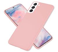 NALIA Coque Rigide Ultra Fine pour Samsung Galaxy S22 - Anti-Traces & 0.5mm Mince - PUREFIT (Mate & Légère) - Marque Allemande, Couleur:Rose