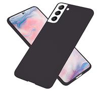 NALIA Coque Rigide Ultra Fine pour Samsung Galaxy S22 - Anti-Traces & 0.5mm Mince - PUREFIT (Mate & Légère) - Marque Allemande, Couleur:Noir