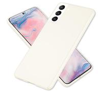 NALIA Coque Rigide Ultra Fine pour Samsung Galaxy S22 Plus - Anti-Traces & 0.5mm Mince - PUREFIT (Mate & Légère) - Marque Allemande, Couleur:Blanc