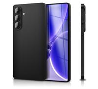 NALIA Coque Rigide Ultra Fine pour Samsung Galaxy S26, Noir Opaque | Protection Caméra Intégrale, Finition Mate Intelligente, Sensation Zéro Volume, PHANTOM